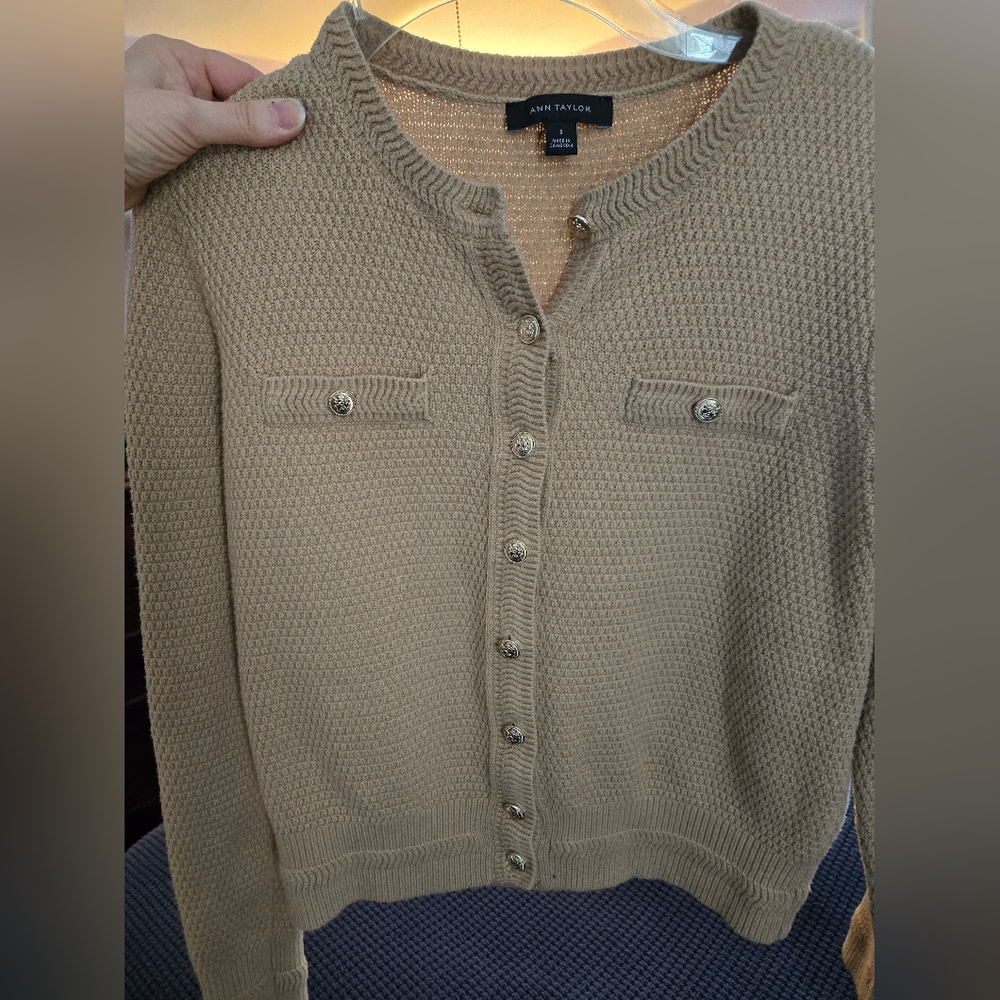 Ann Taylor button down cardigan